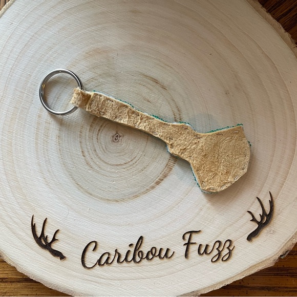 SOLD**Handmade Witches Broom Keychain - Picture 2 of 2